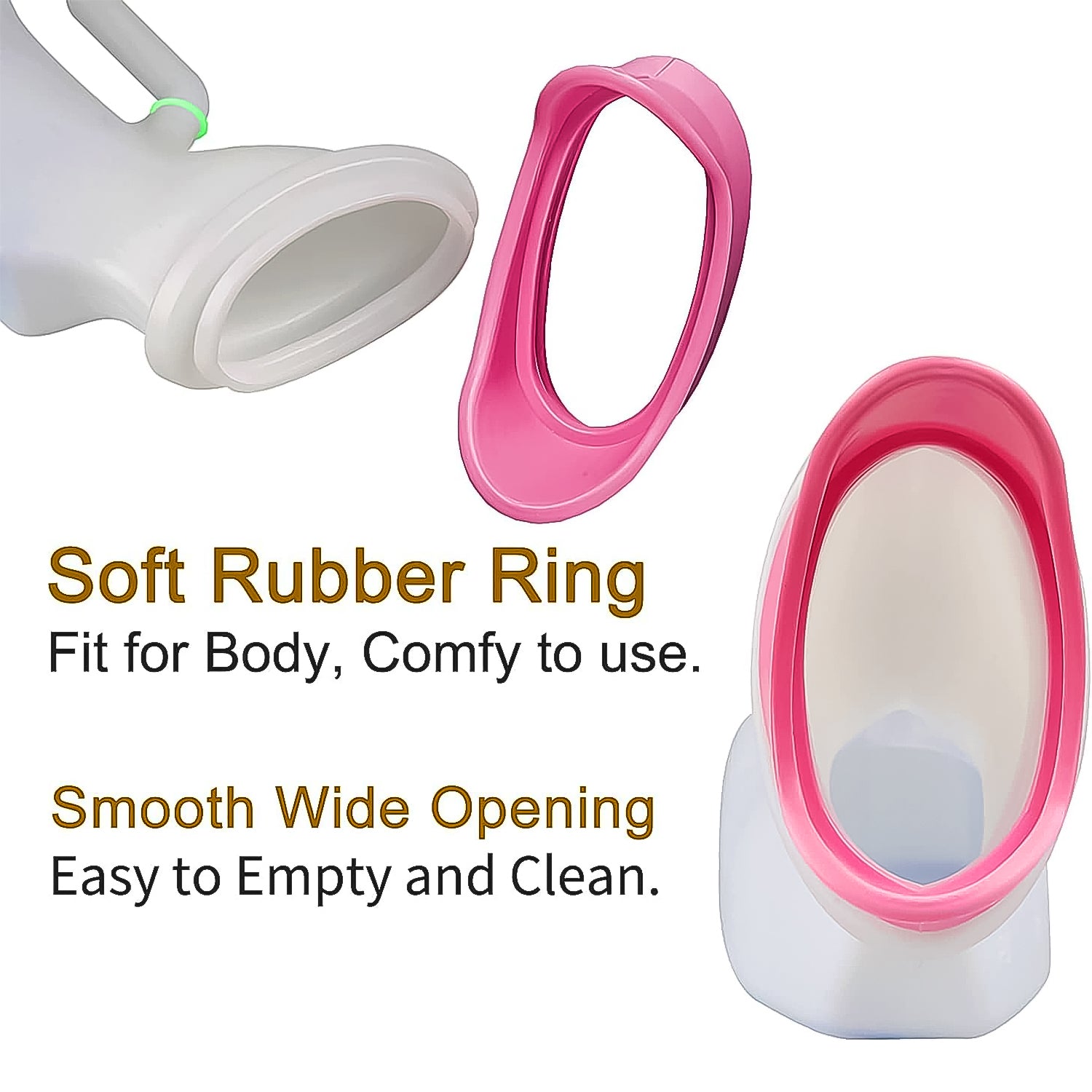 Female Potty Urinal Urine Collection Can Bedpans (1 Pc  1000 Ml) Female Potty Urinal Urine Collection Can Bedpans (1 Pc  1000 Ml)